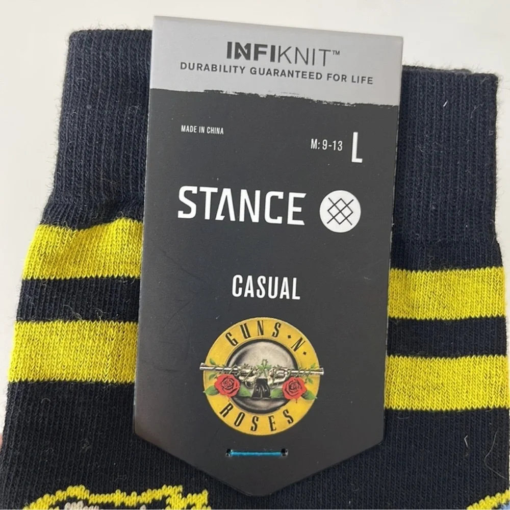 Stance Guns-N-Roses GNR Appetite for Destruction and So Fine Socks Large